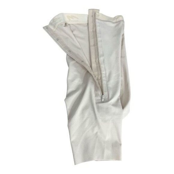 Marena Recovery High-Waist Girdle Side Zipper Short Length Beige Size XS - Picture 9 of 11